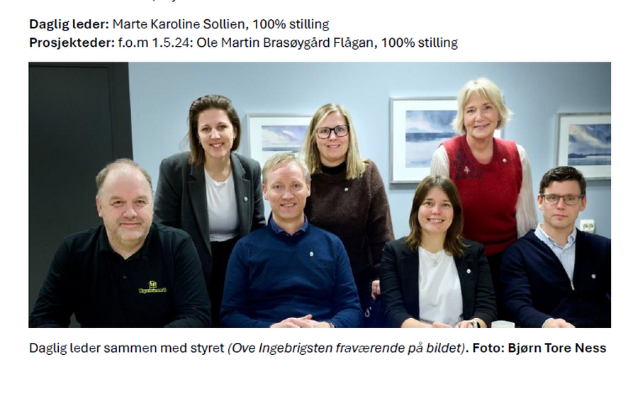 Styret i Namdal Næringsforening